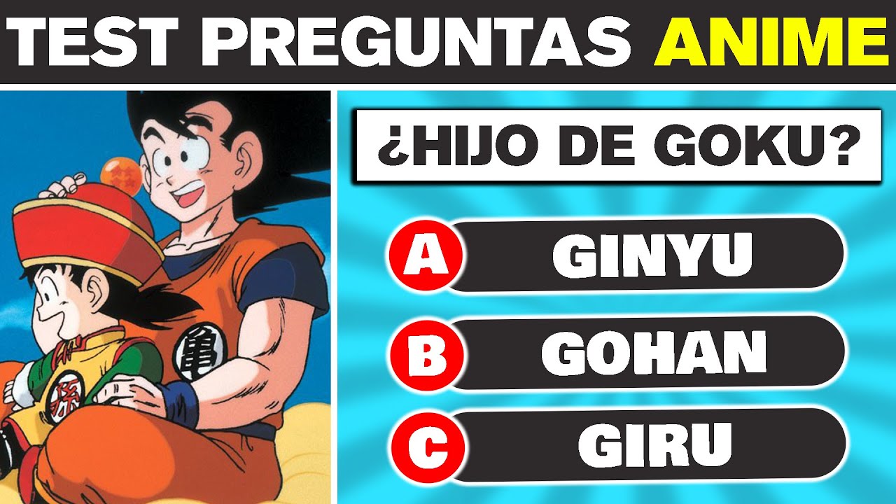 ¿CUÁNTO SABES DE ANIME? 🧠📚🧐 | TRIVIA ANIME OTAKU ✅