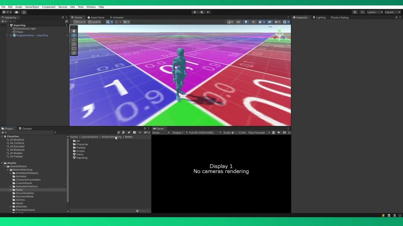 Motion Matching System for Unity - Tutorial #1: How to import the package