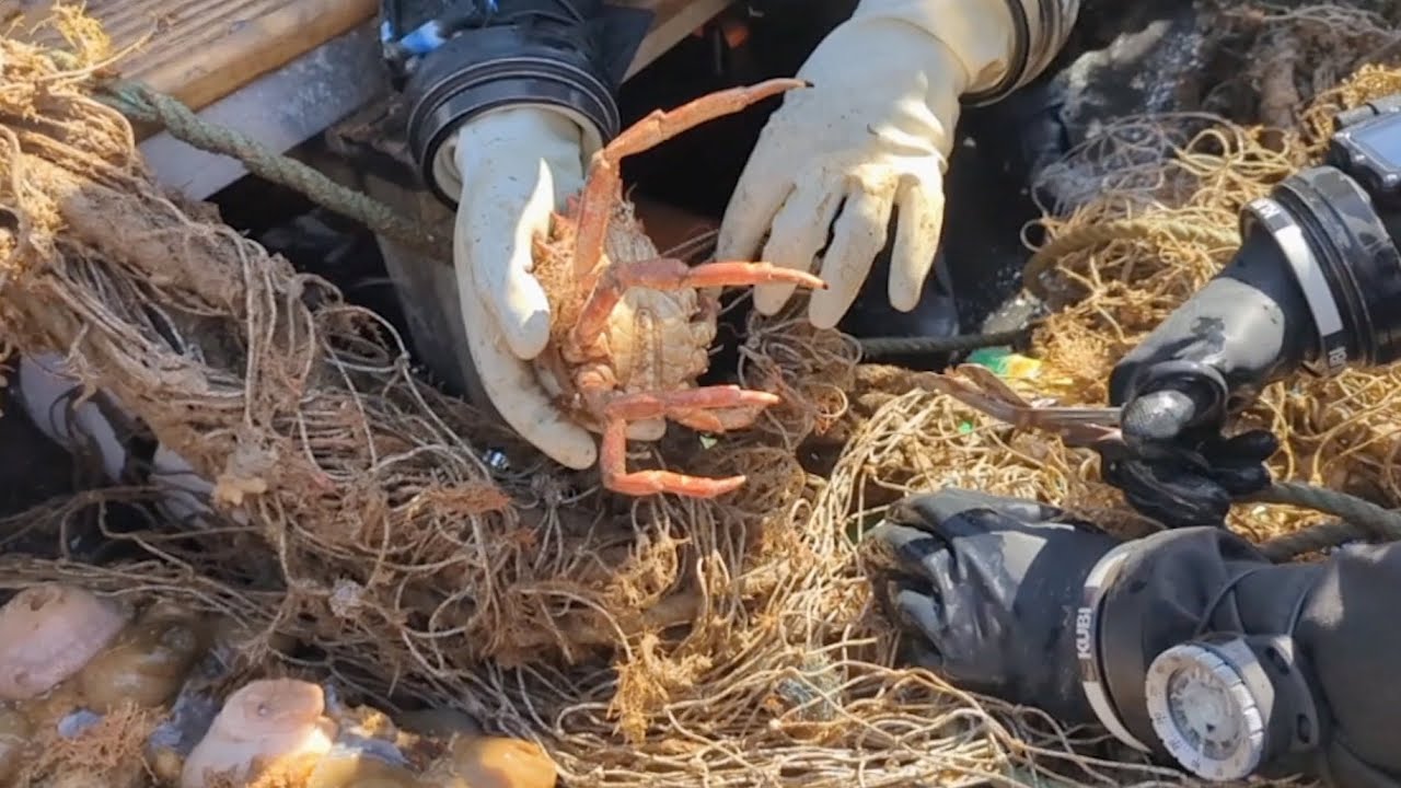 Clearing the Ocean of Ghost Gear | dryrobe&reg; x Ghost Fishing UK