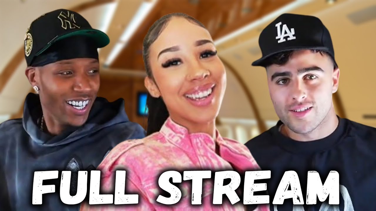 Ryaah On A PJ To New York With Silky & Nick Nayersina FULL STREAM!