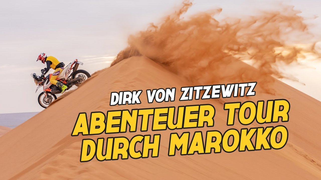 Marokko Wüsten Abenteuer Tour mit Dirk von Zitzewitz: 2 Wochen Traum-Trip auf dem Motorrad