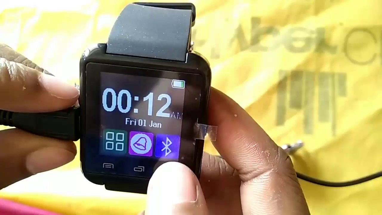 Solution : U8 smartwatch not charging fix 100% works