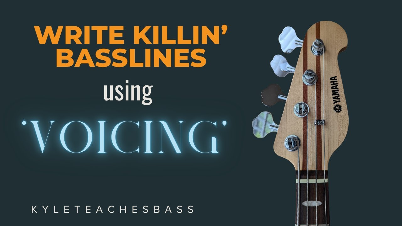 How to Write Great Bass Lines (Using Voicing)