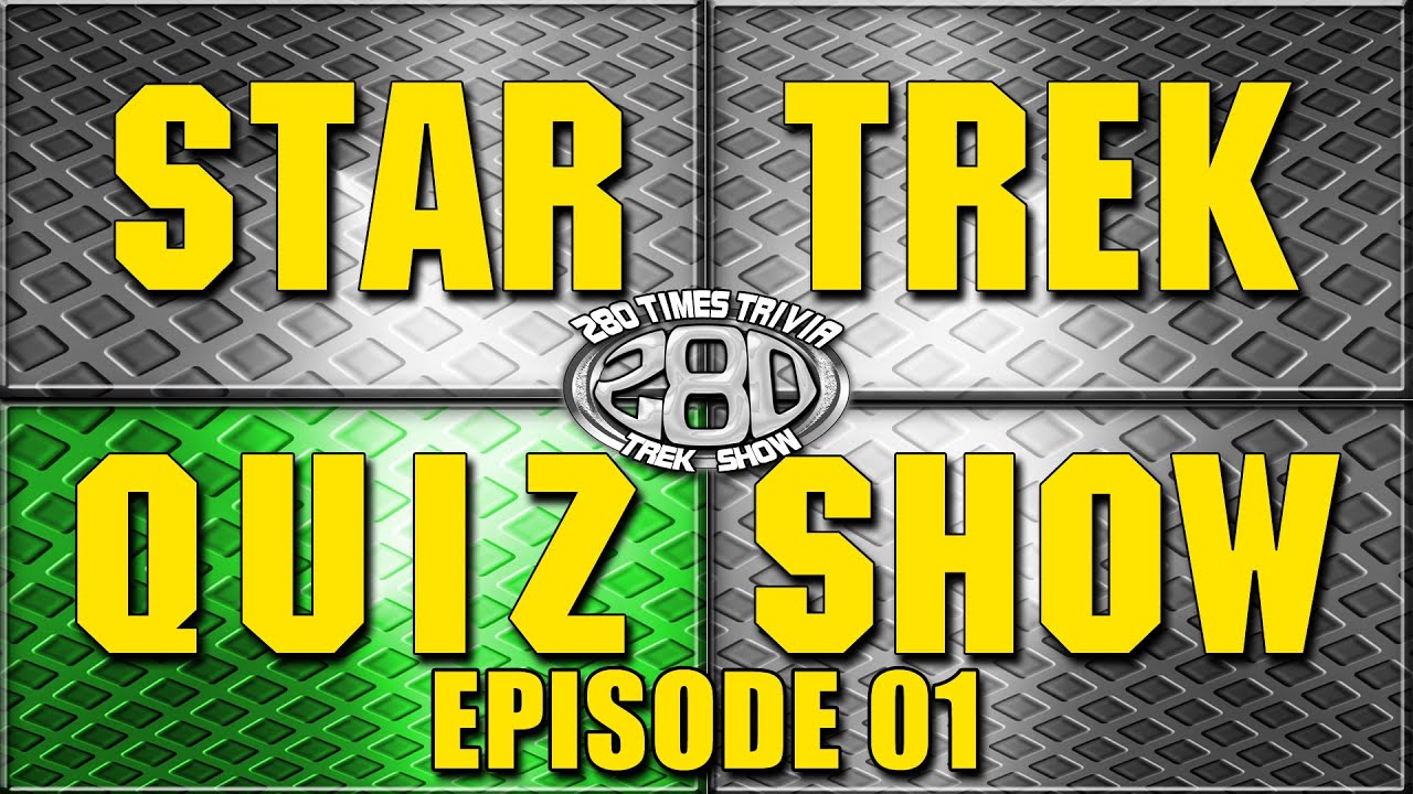 Star Trek Quiz Show featuring TOS TNG DS9 Voyager Enterprise and Discovery (hosted trivia)