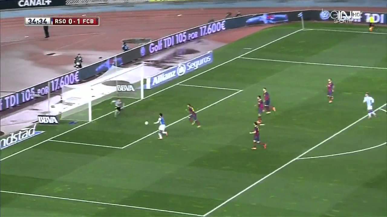 Real Sociedad - Barcelona Highlights HD CdR 12.02.2014