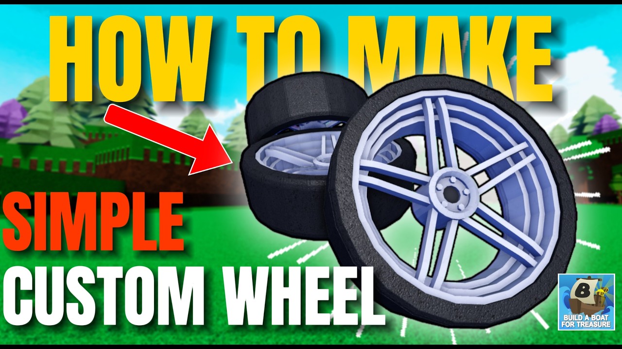 Simple 5 Spokes Wheel Tutorial | Build a Boat for treasure