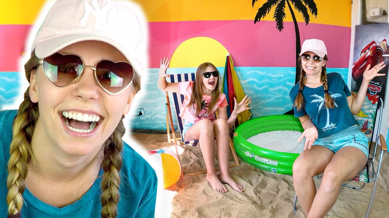 ROBIMY PLAŻĘ W MOIM POKOJU!