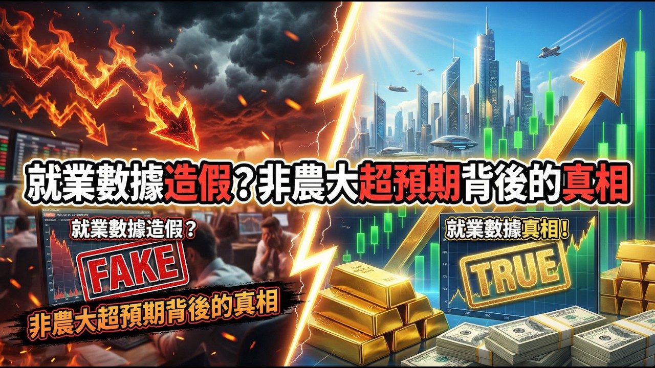 就業數據造假？非農大超預期背後的真相！美聯儲到底在掩蓋什麼？