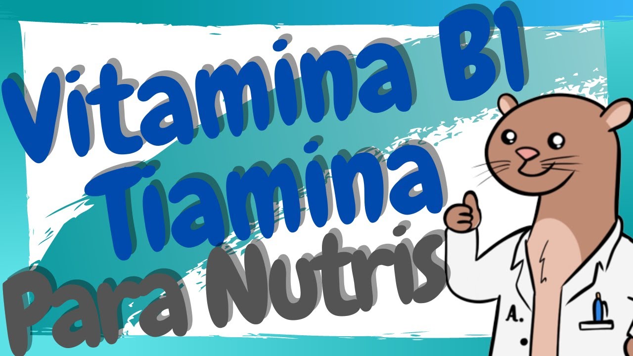 ¿Qué es la vitamina B1? / Tiamina en Nutrición