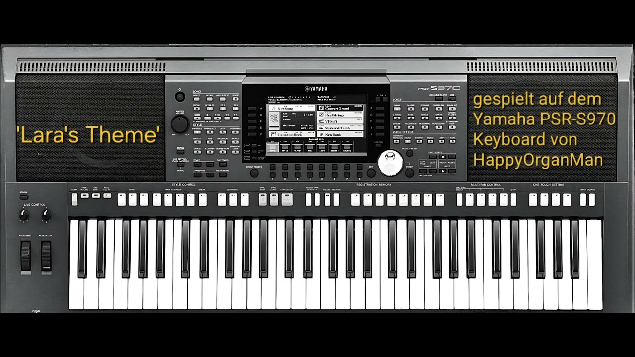 'Lara's Theme' (Doktor Schiwago) - Keyboard-Version 