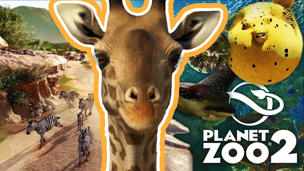 🌍 HUGE PLANET ZOO 2 GAMEPLAY ANALYSIS! ...And I Also Visited Frontier!