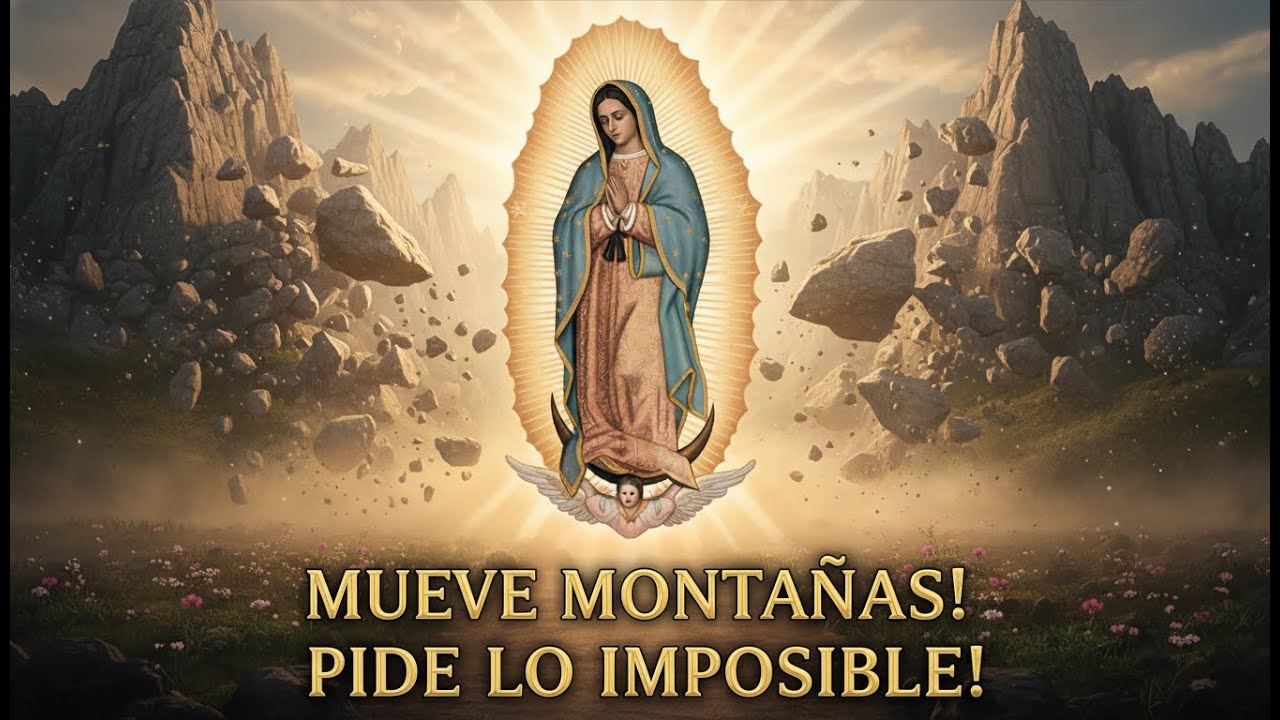 LA VIRGEN DE GUADALUPE Mueve Montañas: Pide lo Imposible AHORA!