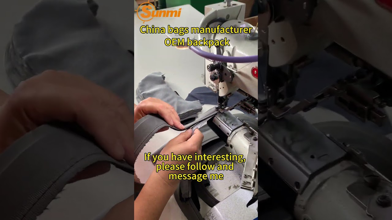 China bags manufacturer OEM backpack #highqualitybag #bag #factory #manufacturing