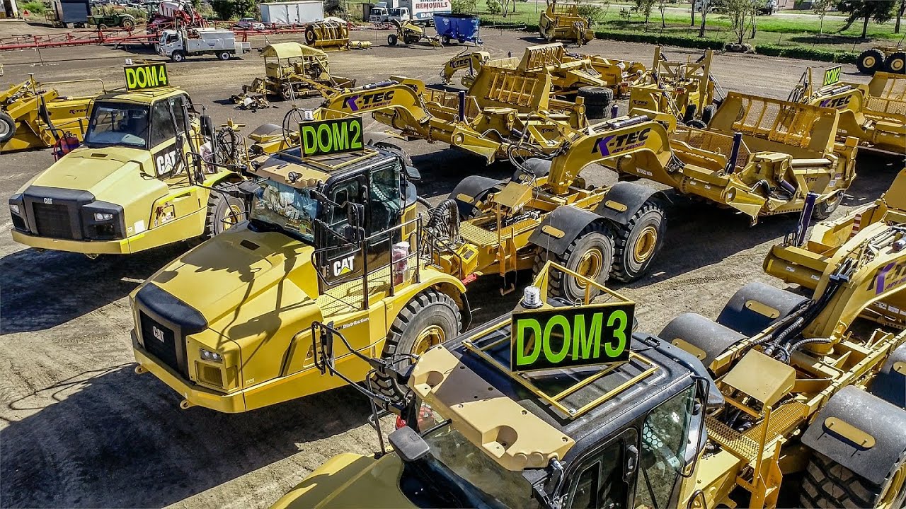 BMA Mine Spec Articulated K-Tec Scrapers