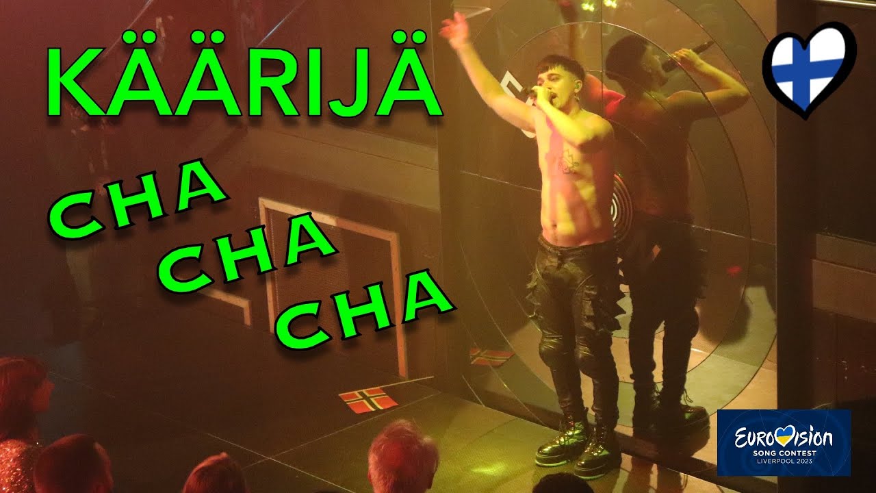 Käärijä Cha Cha Cha LIVE @ ”Nordic Night”, Eurovision Song Contest, Liverpool, 5.5.2023