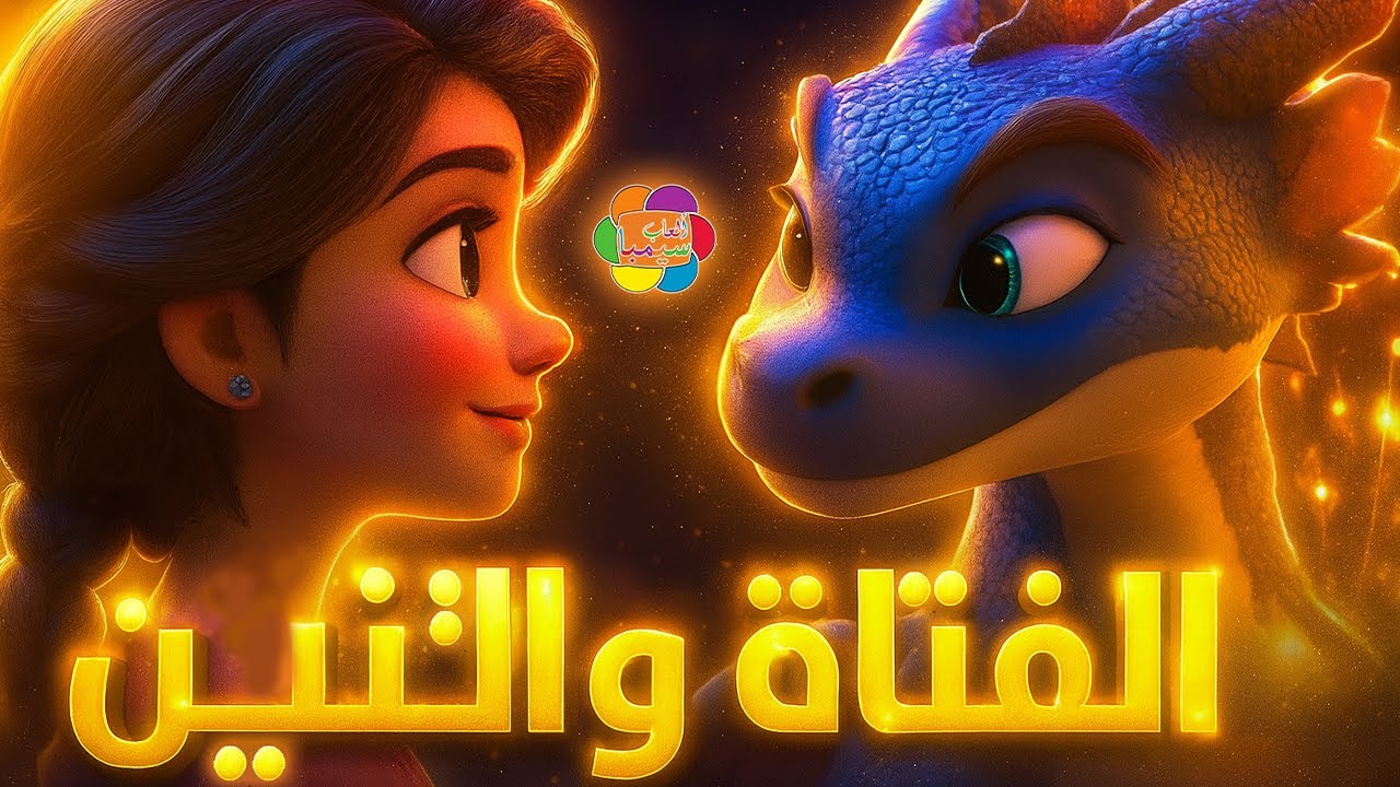قصة الفتاة والتنين   صداقة من قلب الحديقة السحرية
