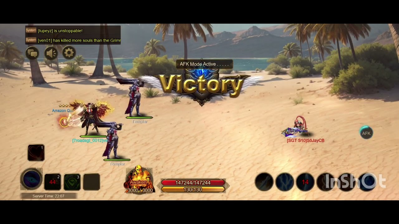 Wartune Ultra Battleground lvl60-69 bracket