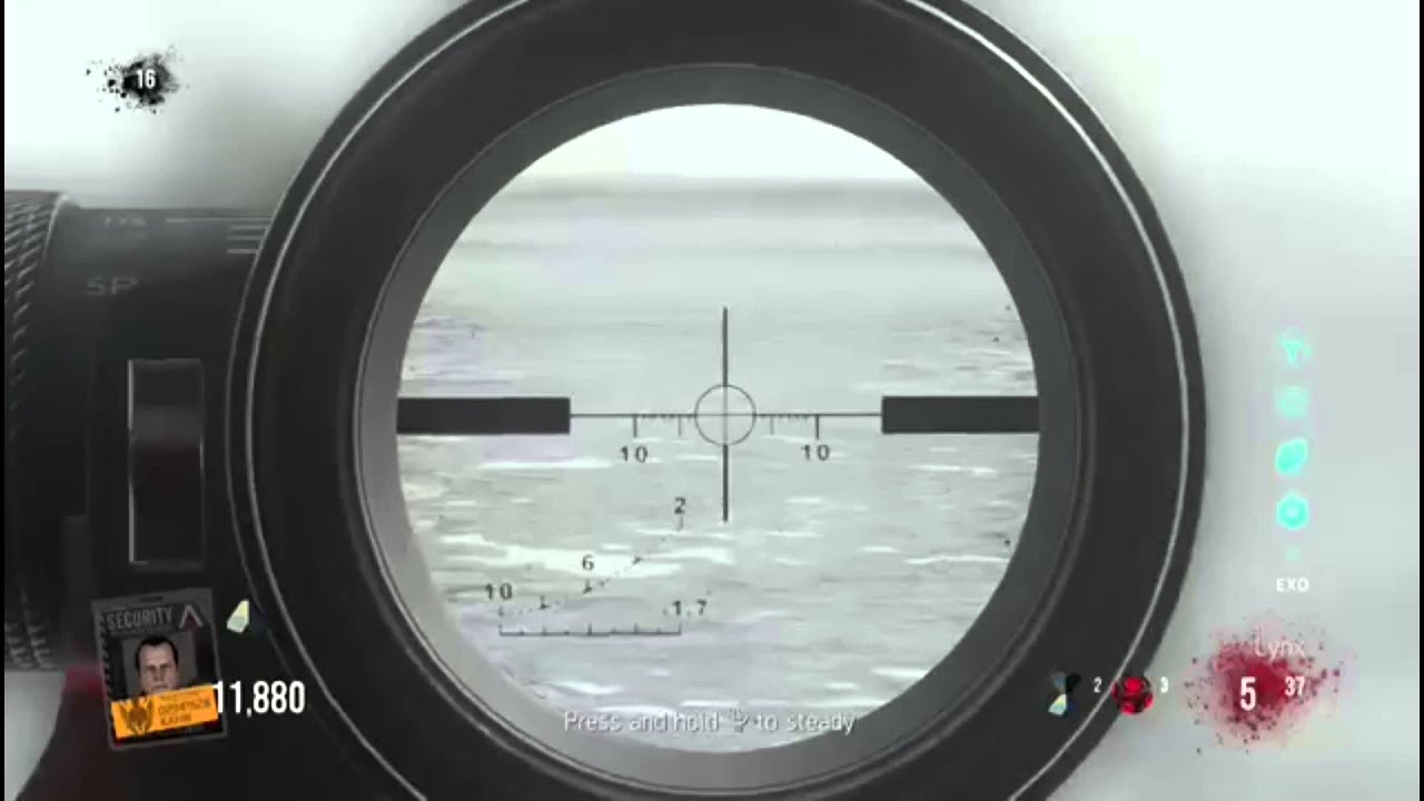 EXO ZOMBIES | SLOWMO BOTTLE SNIPE
