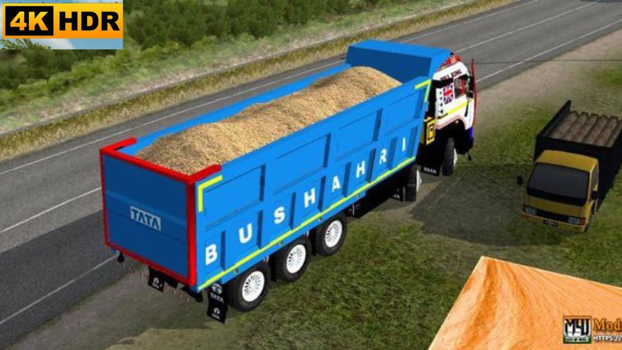 Drive JCB and Uploading Stone🪨🚜 From Dumper Truck in Game 