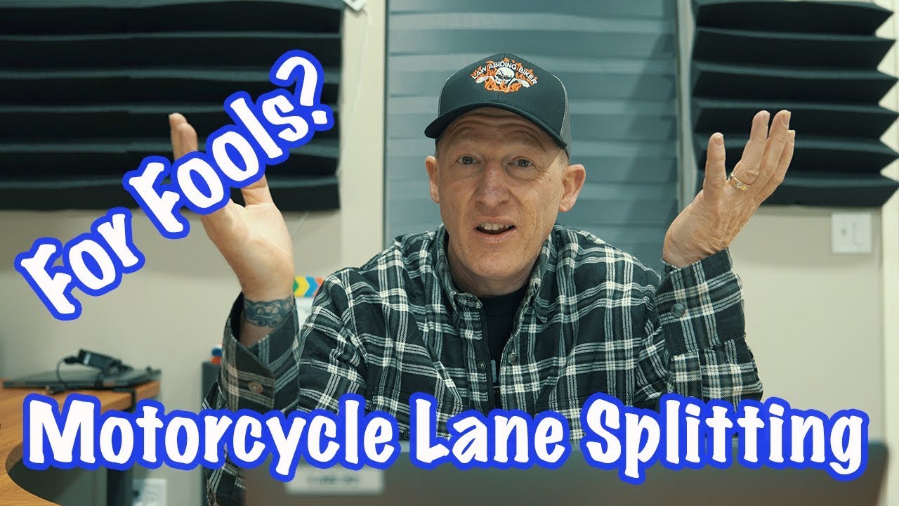 Motorcycle Lane Splitting  is for Fools? 😳