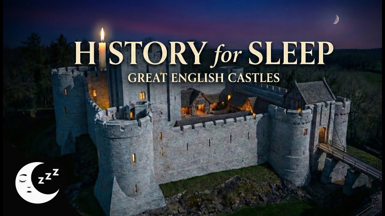 History for Sleep | Great English Castles: Longtown & Ludlow (1hr Story + 1hr Rain & Fire)