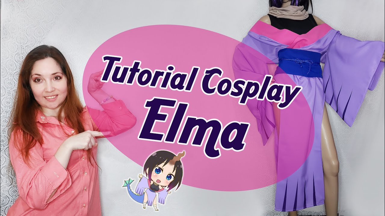 Tutorial! 🎉 Cosplay Elma ~~ Kobayashi's Maid Dragon ~~ Confección paso a paso 🪡🧵🧷🔨