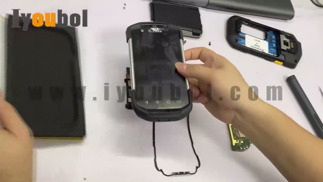 How to remove and install the front cover for zebra  TC70 TC75 TC72 TC77 TC70X TC75X