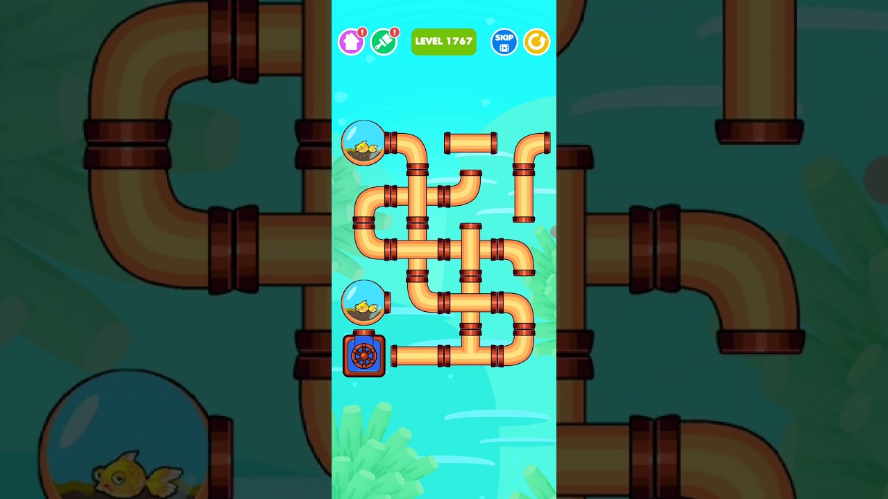save the fish 🐬 new gameplay #shorts #games #savethefish level #1767