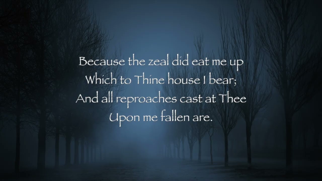 Psalm 69 (w/lyrics) male voice