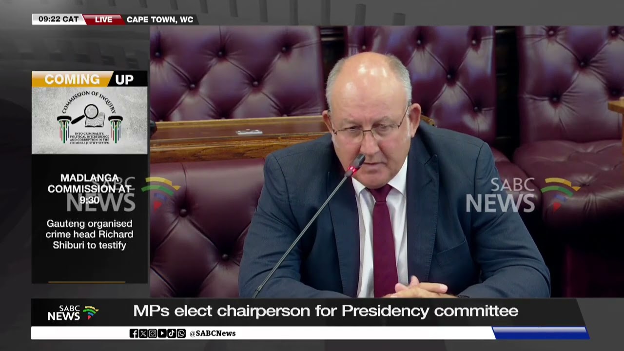 MPs to elect chairperson of the newly established presidency committee