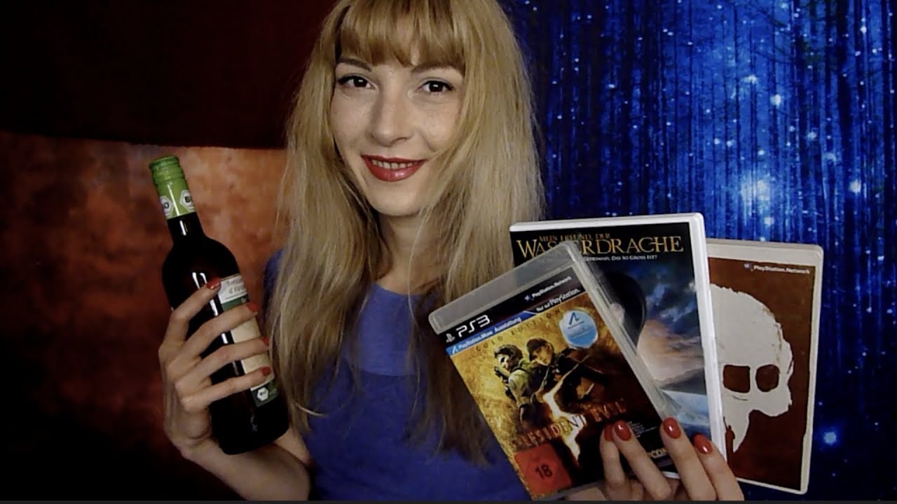 ASMR - Sleepover Roleplay - Video Games, Face Spa | deutsch/german