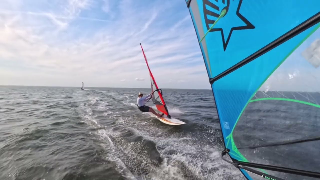 Windsurfing at Bayview Park, LBI, NJ