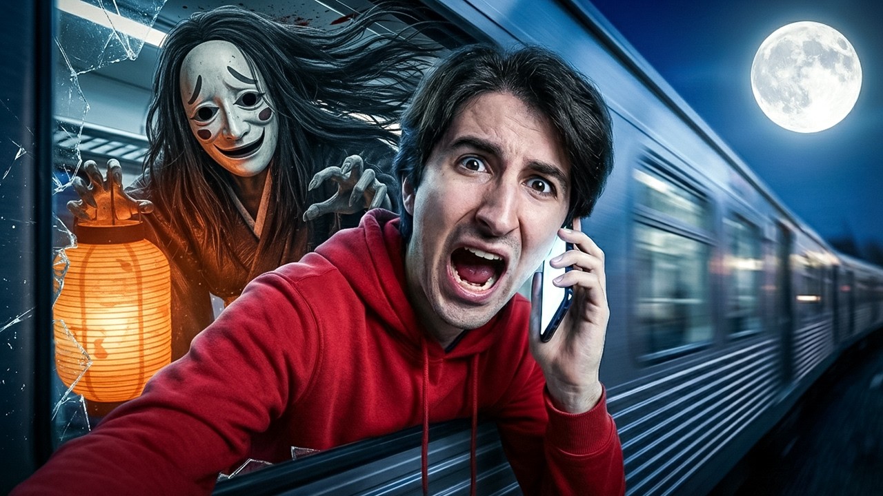 Sono BLOCCATO in un TRENO Giapponese MALEDETTO (fatemi uscire) | Horror Shinkansen 0 Chilla's Art