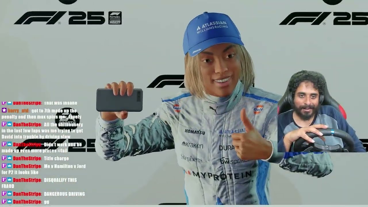 An Unlikely Vegas Finale Winner | F1 25 Online with Viewers