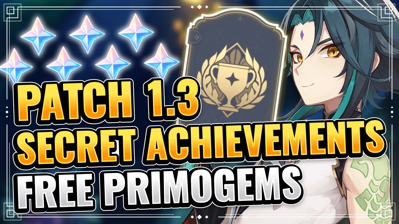 [1.3] ALL NEW 13+2 SECRET ACHIEVEMENTS (FREE PRIMOGEMS! VERY COOL!) Genshin Impact Hu Tao When Tao