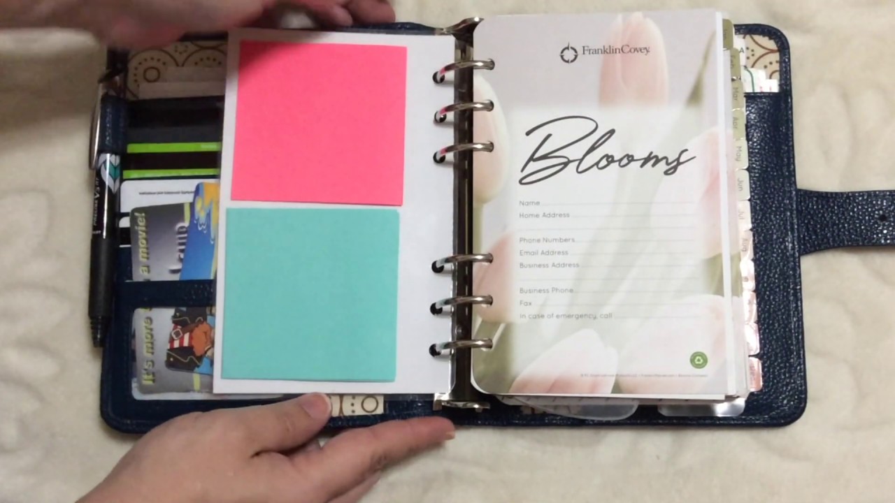 2020 Planner Set Up | Franklin Covey Compact Flip Through
