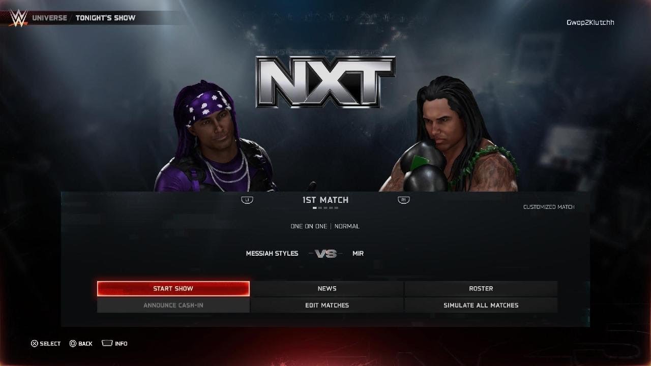MESSIAH TRIPLE STYLES VS HENCHMAN MIR