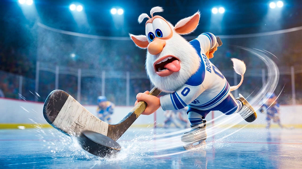 Буба 🏒 Хоккейное веселье ⛸️ Мультики для детей