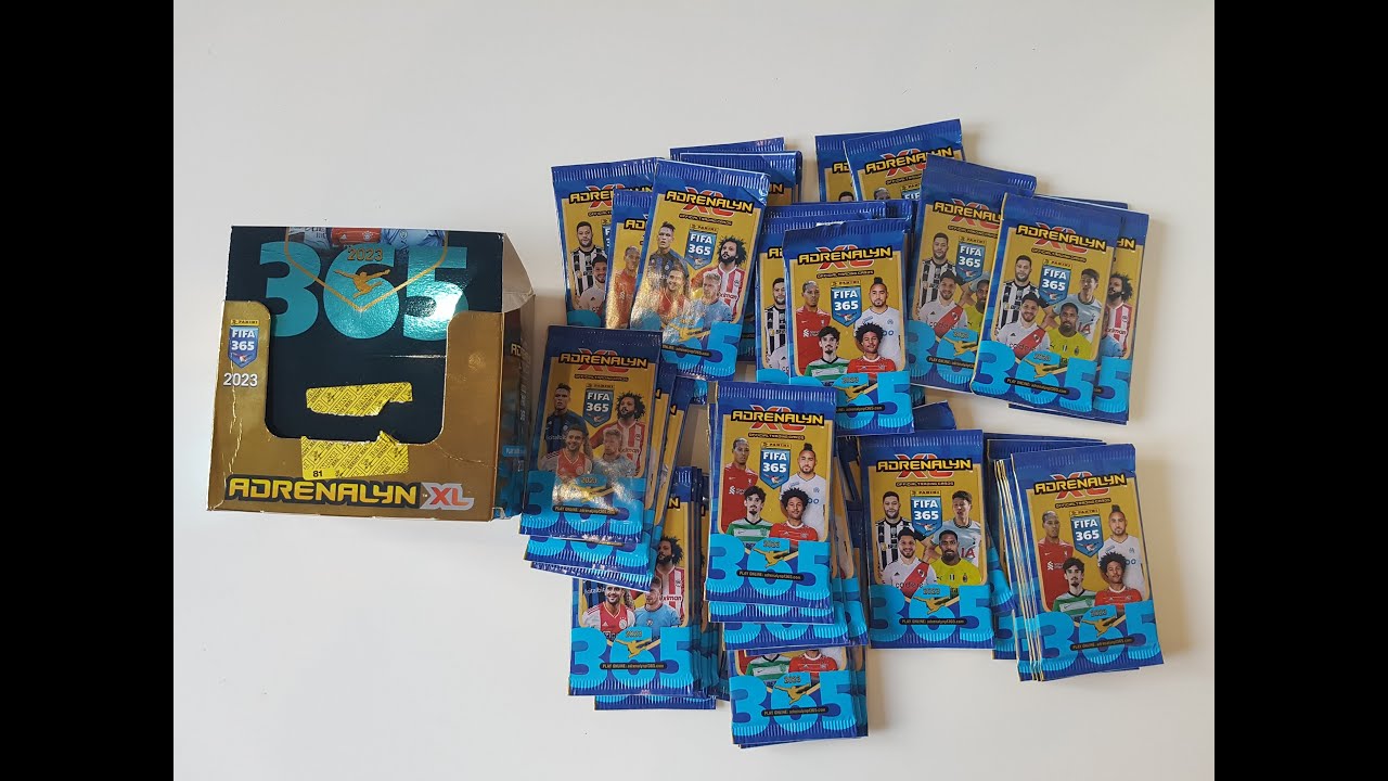 HIT!!! NOWOŚĆ!!! PANINI FIFA 365 2023 - UNBOXING DISPLAY BOXA - 50 SASZETEK - ILE TRAFIŁEM RAREK???