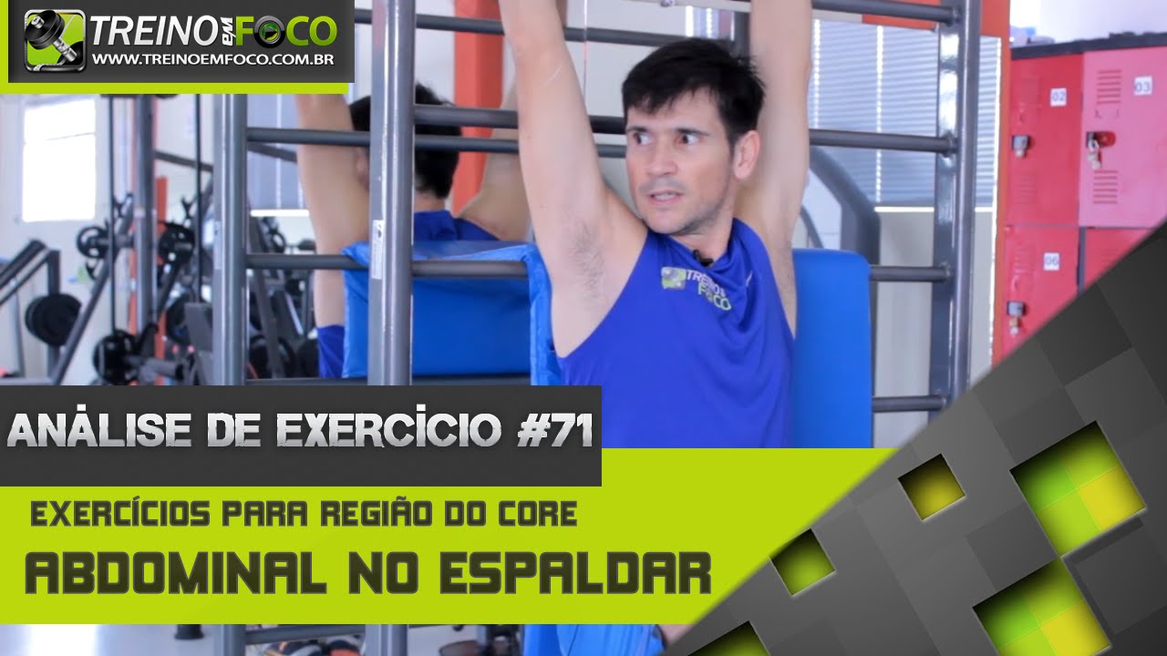 Como executar abdominal no espaldar - Análise de Exercício #71