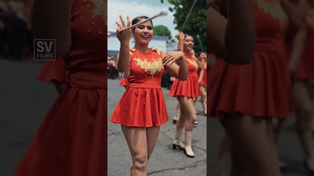 Bella Cachiporrista del Colegio Salarrué 