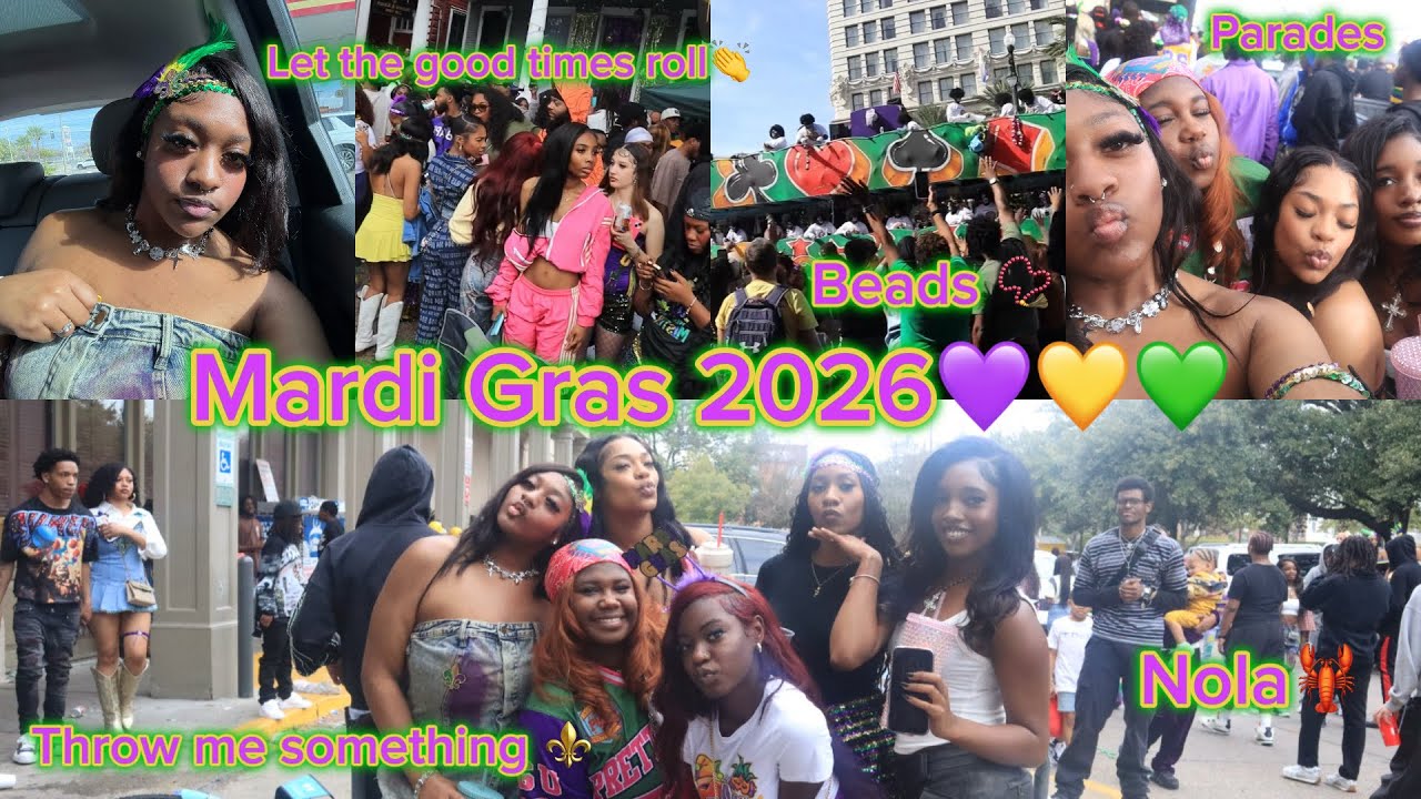 I WENT TO MARDI GRAS 2026 IN NOLA