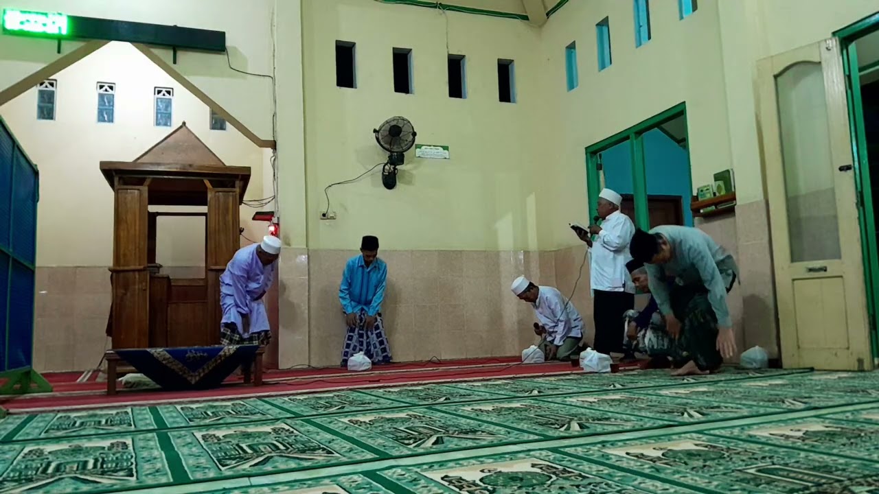 Mahalul qiyam maulid al barjanji dan raajaban isrok mikroj Masjid Al Musdalifah Popongan