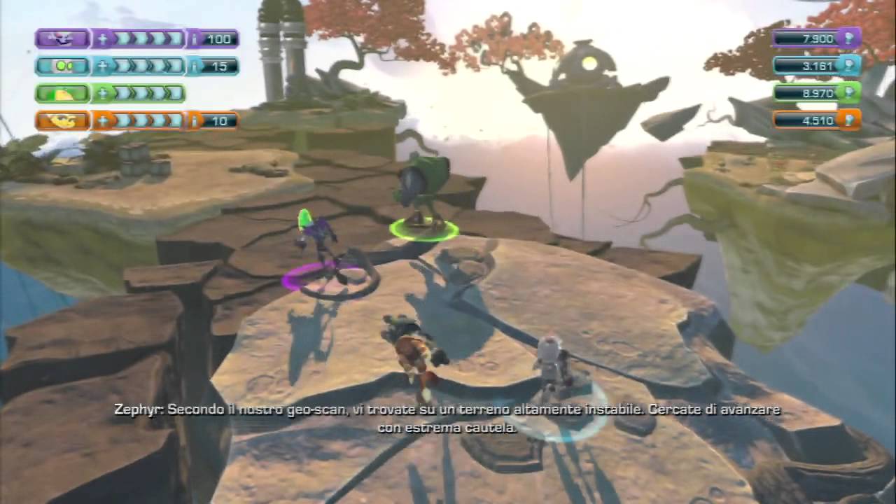 Ratchet & Clank: Tutti Per Uno Walkthrough ita #3: Piane di Aldaros (2/4)
