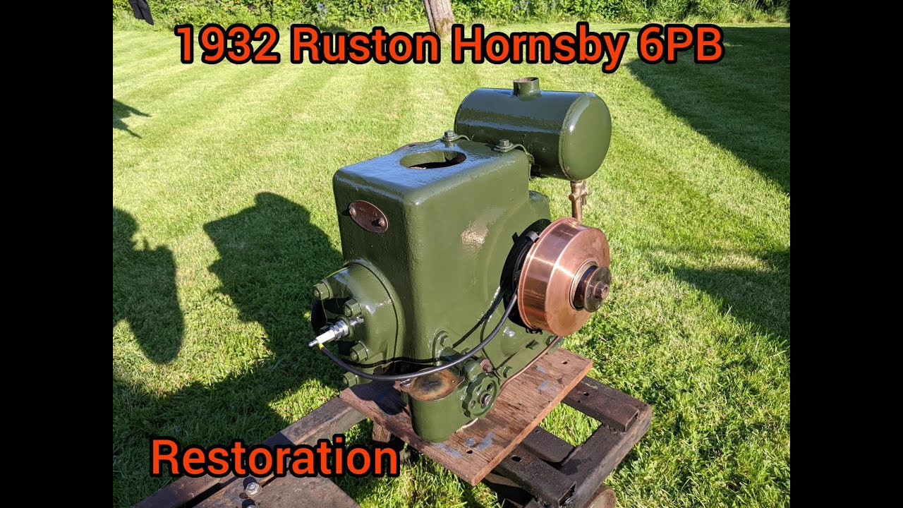 1932 Ruston Hornsby 6PB restoration and slight mishap