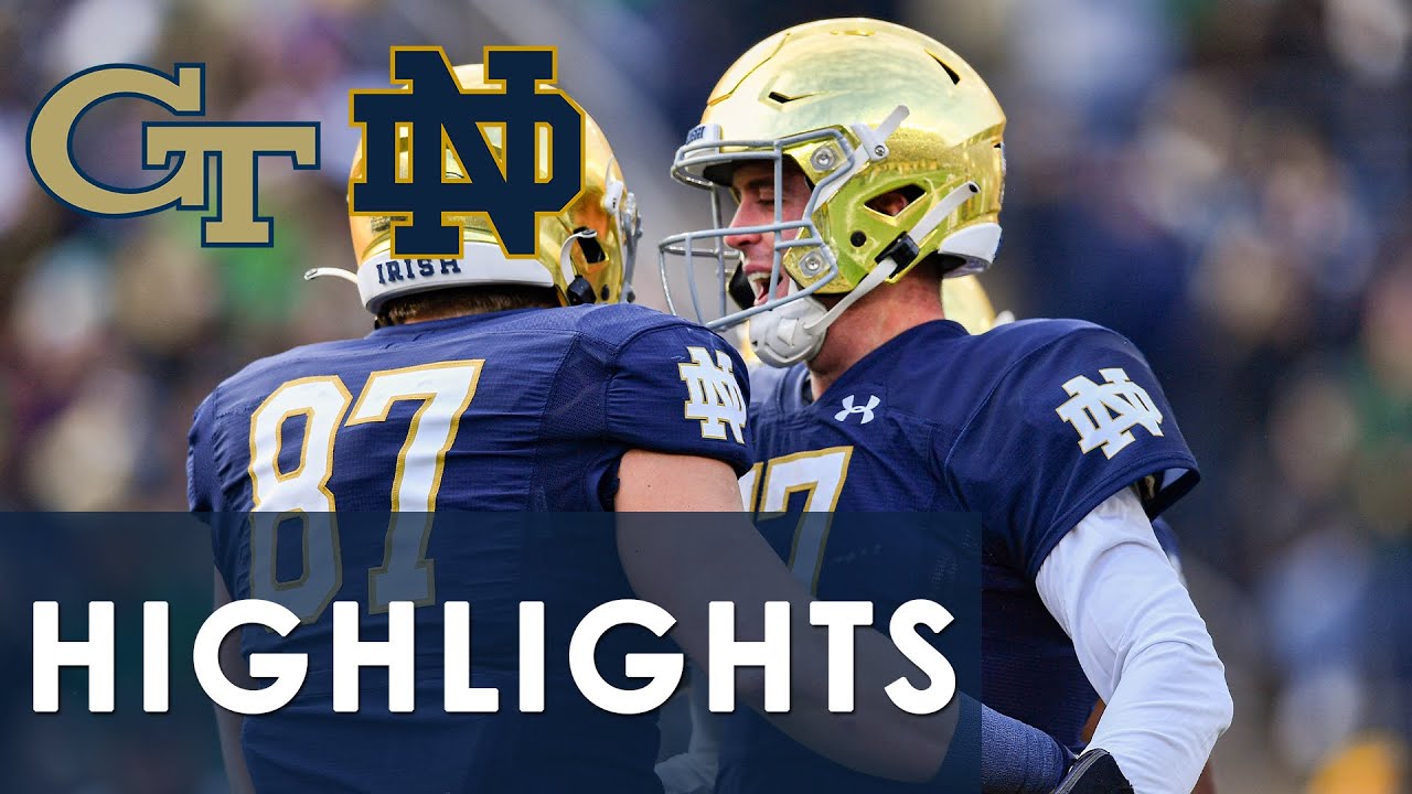 Georgia Tech vs. Notre Dame | EXTENDED HIGHLIGHTS | 11/20/2021 | NBC Sports