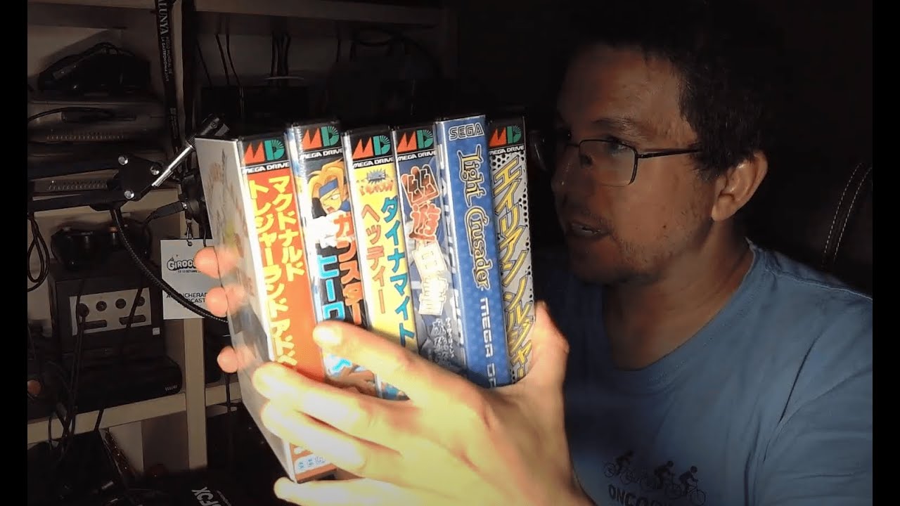 Mi colección de juegos de Treasure en Sega MegaDrive