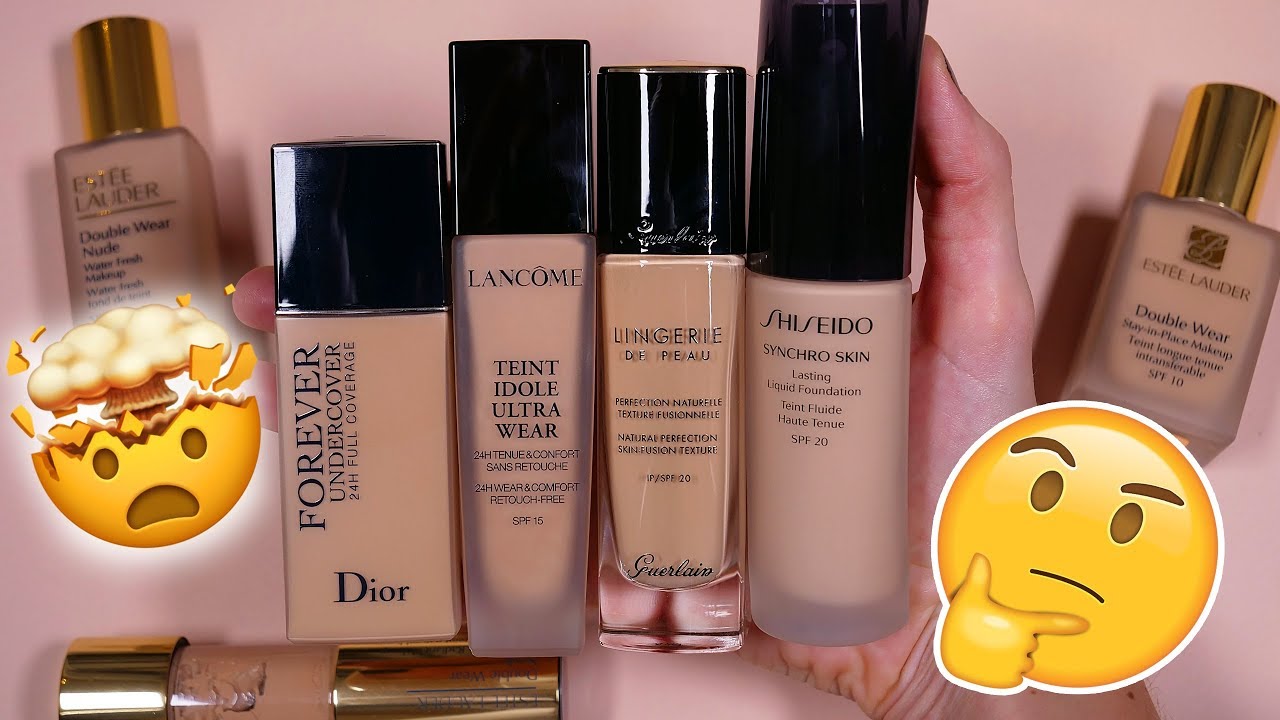 САМЫЕ ХАЙПОВЫЕ ТОНАЛЬНЫЕ КРЕМЫ! ЧТО ЛУЧШЕ: LANCOME, ESTEE LAUDER, GUERLAIN, DIOR или SHISEIDO?