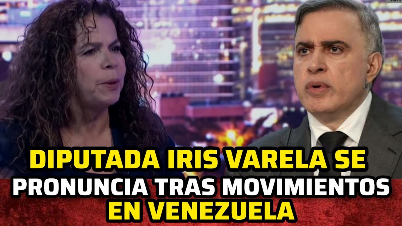 🔴DlPUTADA IRIS VALERA SE PRONUNCIA TRAS ÚLTIMOS ACONTECIMIENTOS EN VENEZUELA