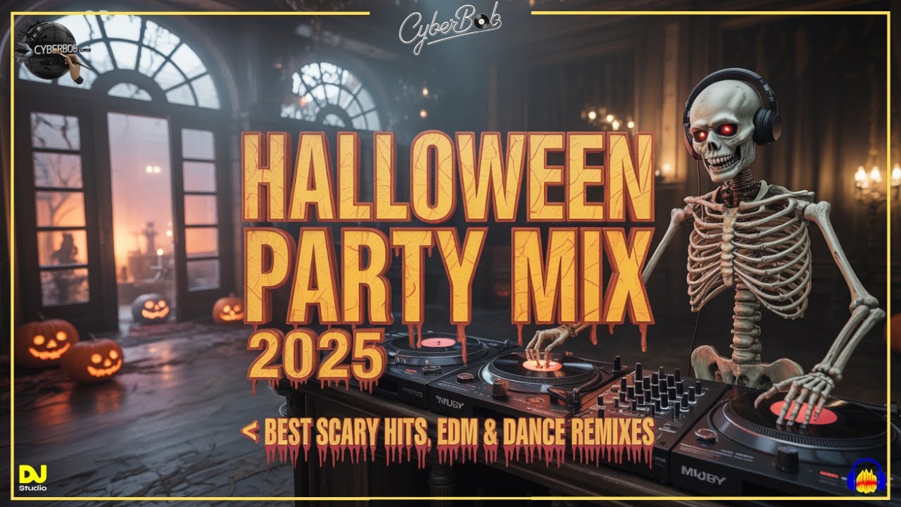 🎃 Halloween Party Mix 2025  Best Scary Hits EDM  Dance Remixes 🎃